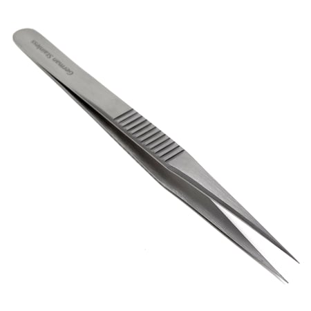 A2Z Scilab Watch Jewelery Repair Tweezers No 3 Fine Point Forceps Ridged Grip A2Z-ZR278
